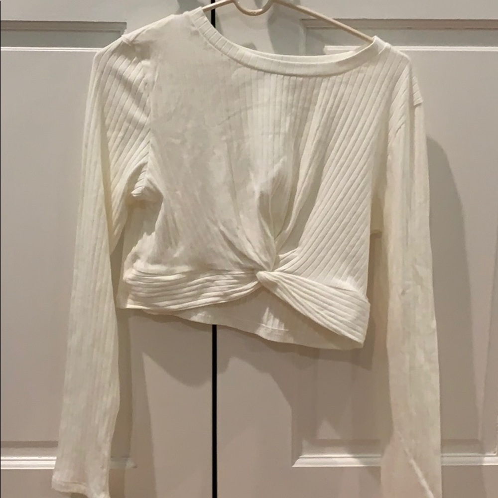 Long sleeve cropped